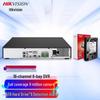 HIKVISION DS-8816N-R8 16-канальный NVR с 8 отсеками для HDD 6 ТБ, штепсель CN (адаптер в комплекте)