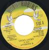 7-дюймовая пластинка ANTHONY B Licky Licky NONE White Robins Ямайка Регги Ска Даб Б/у