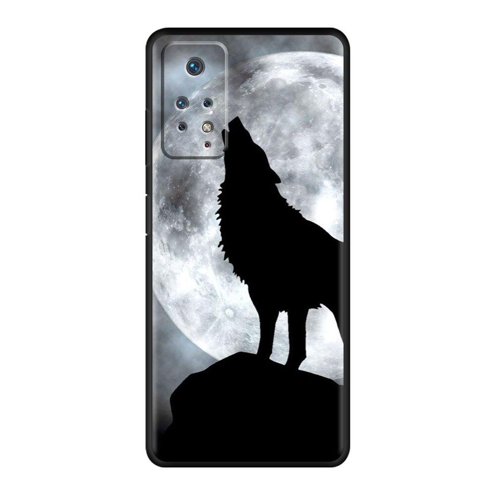 Официальный для Xiaomi Redmi Note K40 9T 7 10 9C 9 8 9S 9A 11 Pro K40S 10C 8T Celulares Fundas Beast Lion Wolf