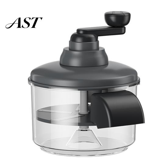 Manual Fruit Skin Remover Hand-cranked Peeler Machine, Stainless Steel Five-blade Design, Batch Peeling Machine Tool for Cherry Tomatoes Grapes