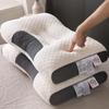 Knitted Cotton Cervical Massage Pillow - Single Partition Pillow Core, Ideal for Dorms and Homes