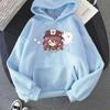 Genshin Impact Hoodie Hu Tao Pullovers Girls Oversized Sweatshirt Sudaderas Para Mujer Japanese Fashion Hoody Kawaii Print Tops