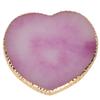 Gold Edge Resin Nail Plate Resin Nail Mixing Palette Delicate Painting Tray  For Nail Art