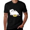 Neko Atsume Футболка с котиком Tubbs Повседневная Модная Футболка с коротким рукавом