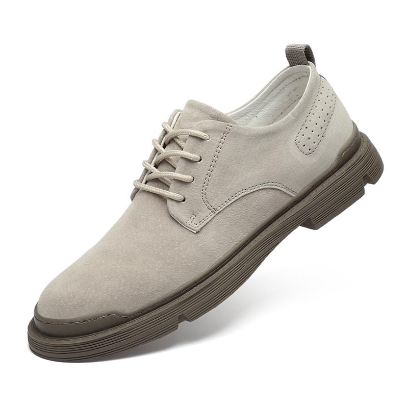 Модные высококачественные мужские повседневные кожаные туфли для улицы, противоскользящие туфли для крикета, модные удобные легкие туфли для вождения на осень и зиму