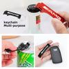 CSF1   2-in-1 Car Keychain Portable Beer Bottle Opener Party Gift Decal For Mercedes Benz AMG GLC W203 W206 W220 W205 W211 W212 W201