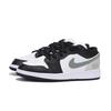 Jordan Air Jordan 1 Низкие Винтажные Баскетбольные Кроссовки Устойчивые к Скольжению и Истиранию Мужские Черно-Серые 553558-131(Команда85-)