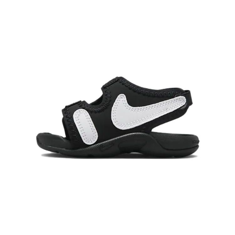 Nike Sunray Adjust 6 TD Black White Baby Sneakers DR5709-002