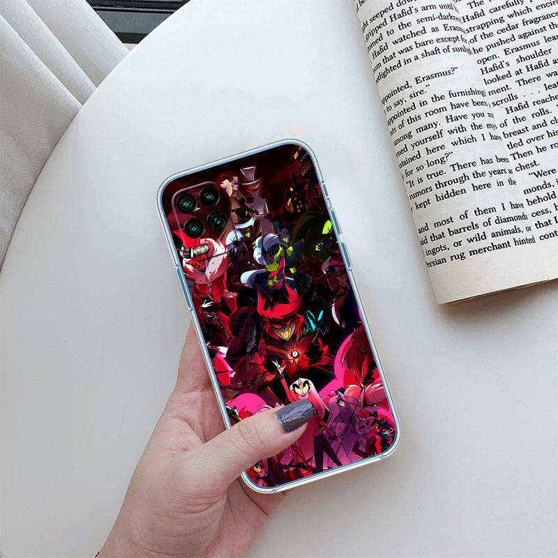 JO29 Чехол для телефона Hazbin Hotel для Motorola E22S E7 G6 G7 G8 G9 Plus Power Play G10 G20 G04 E30 E40 E22 E20 E13 G22 G23 G Stylus Play