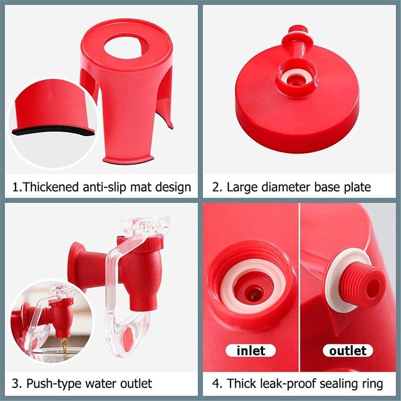 Hand Pressure Type Coke Bottle Inverted Drinker Carbonated Beverage Inverted Home Beverage Machine Coke Machine