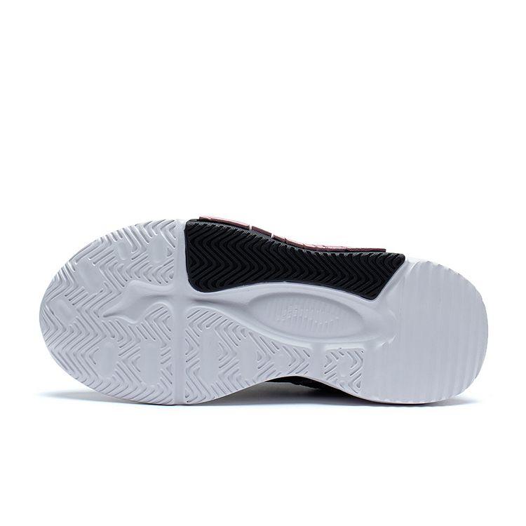 Li Ning Kids Sports Lifestyle Series Shock Absorption Rebound Casual Shoes Kids Casual Shoes Black White YKNT020-6