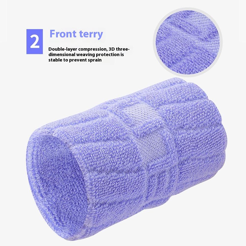 1Pc Breathable Sports Wristband for Outdoor Running Fitness Sweat Band Wrist Guard