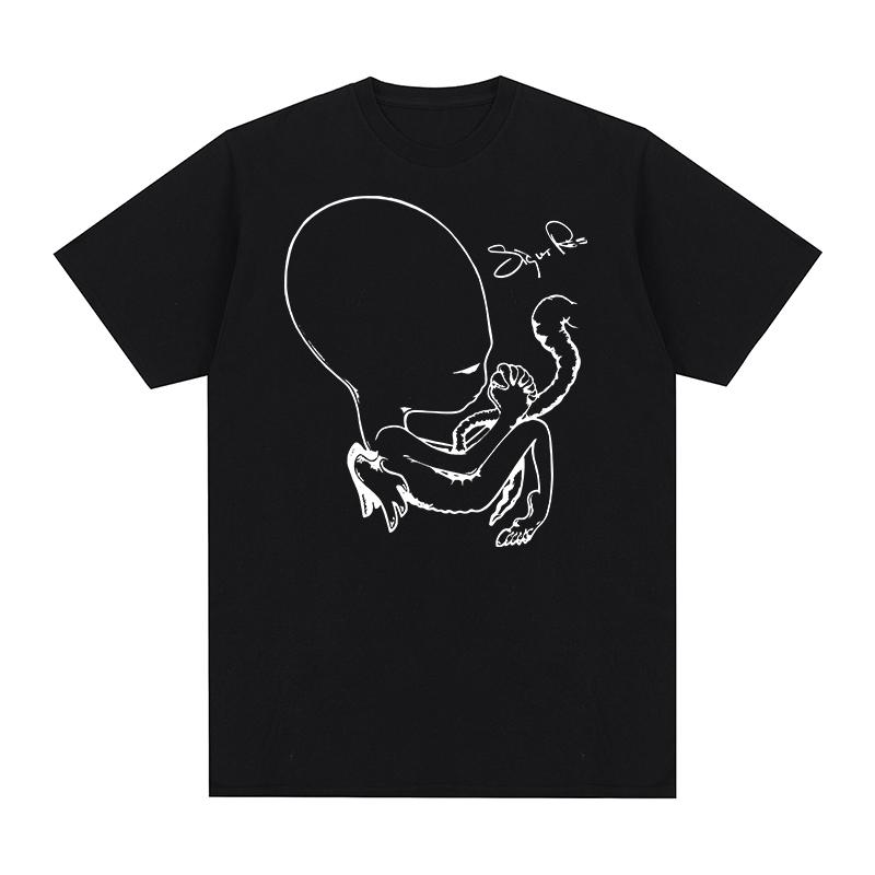 Sigur Rós Vintage Tshirt Post Rock Band Clothing Unique Graphic Godspeed Cotton Unisex T shirt New TEE TSHIRT Womens tops