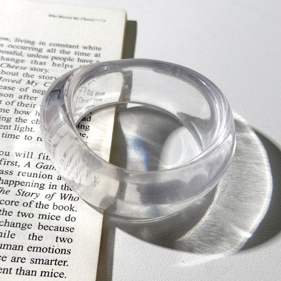 Yousheng Женский акриловый браслет-манжета, гипоаллергенный, красочный, геометрический, неправильной формы, широкий, для ношения в стопке, модная бижутерия, подарок на день рождения