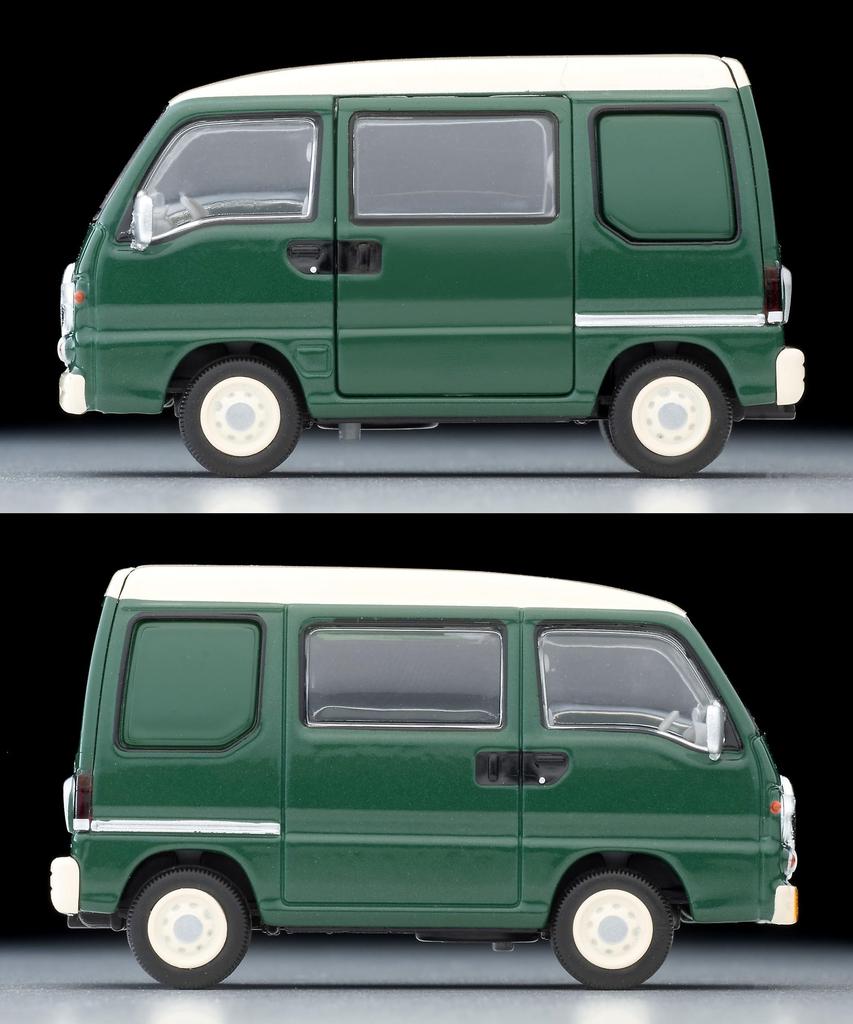 TOMYTEC Tomica Limited Vintage Neo LV-N249e Subaru Sambar Dias Classic (Зеленый/Кремовый) Модель 1996 года, Завершено, 327936