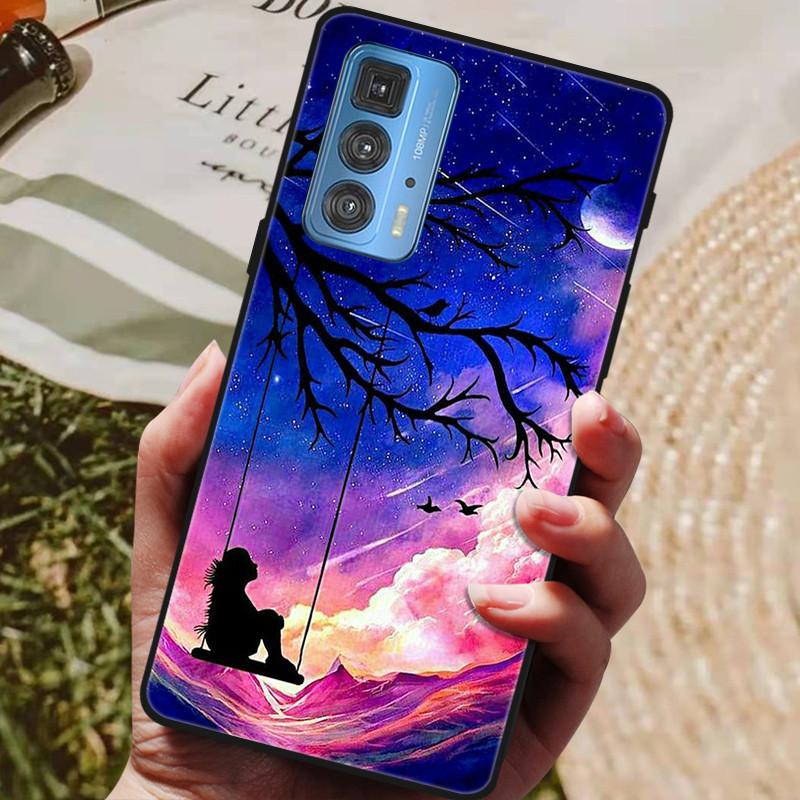 For Motorola Moto Edge 20 Pro Case Soft TPU Silicone Back Cover for Motorola Moto Edge S 20 Pro 5G Phone Cases Fashion Coque