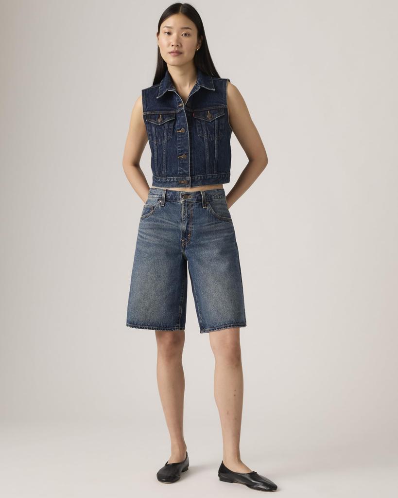 Levi's BAGGY DAD Mid-length Shorts Women's 000MJ-0008 US W25