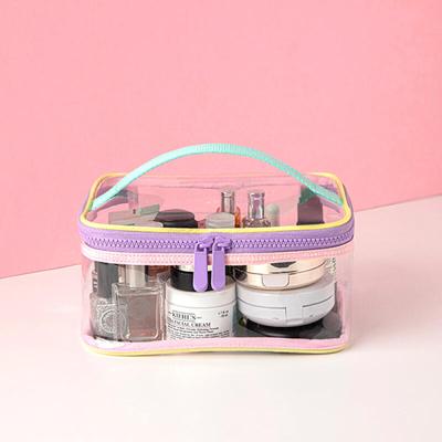 Прозрачный квадратный пенал Colorpop M