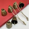 WTEMPO 12PCS 2.6CM Vintage Thick Jingling Bells Wind Chimes Making Accessories Creative Metal Decorations for Halloween, Christmas and New Year