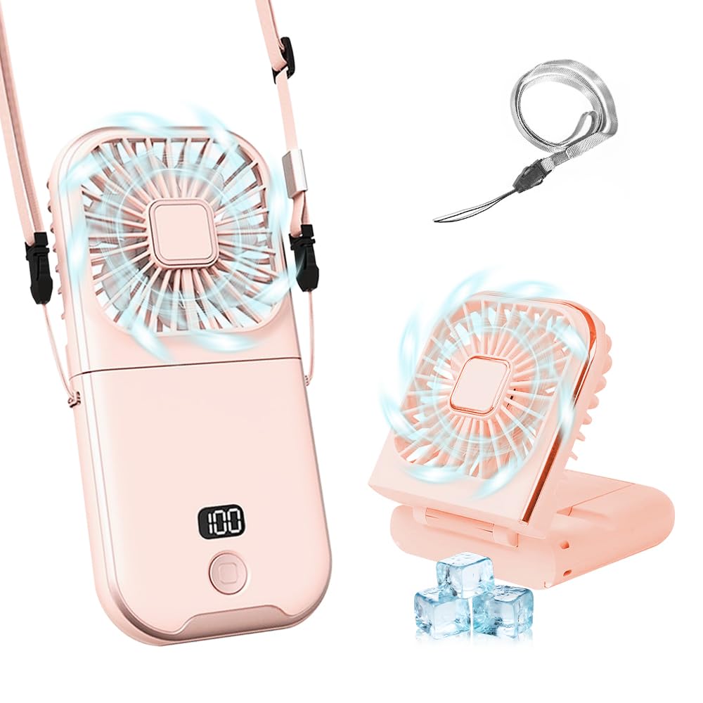 for Powerful 3000mAh Portable Handheld Airflow 3000mAh Battery Level Perfect for Mountain Fireworks and Summer Heatstroke Prevention [New 2025