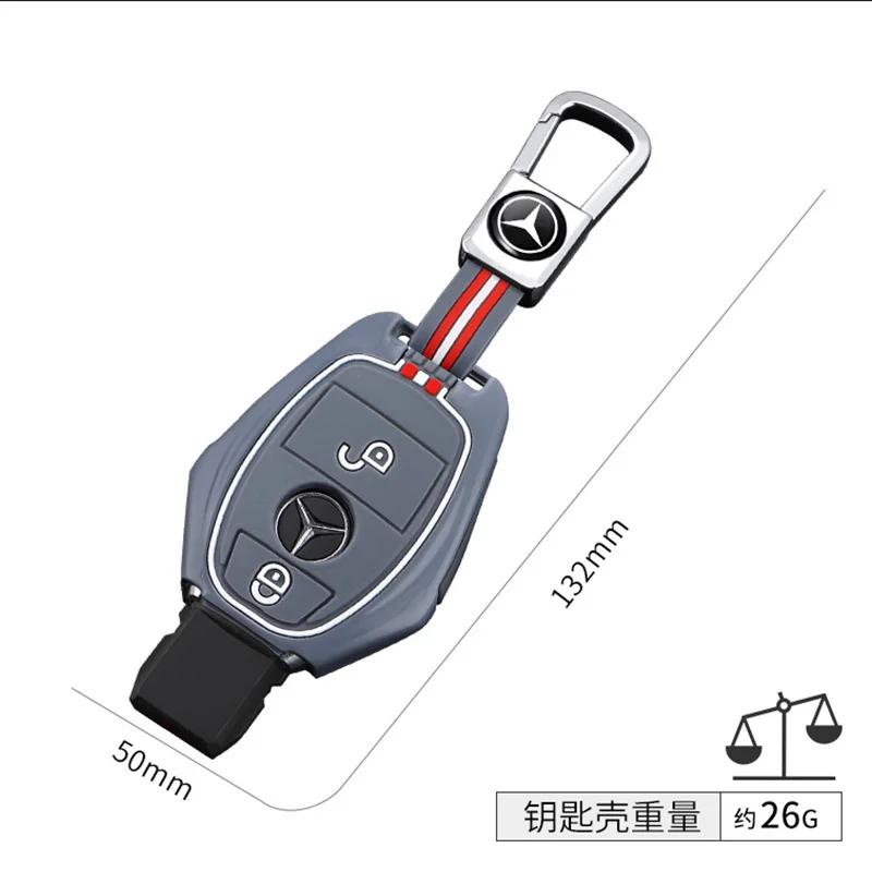 SFX1 Key Case Cover 2/3Button Shell Fob for Mercedes Benz W204 W463 W176 W251 W205 A200 A260 A C R G Class GLA CLA GLK GLC CLS