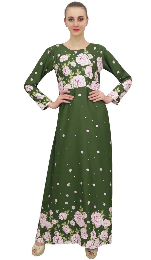 Bimba Женская повседневная цветочная цифровая печать длинная черная макси дизайнер