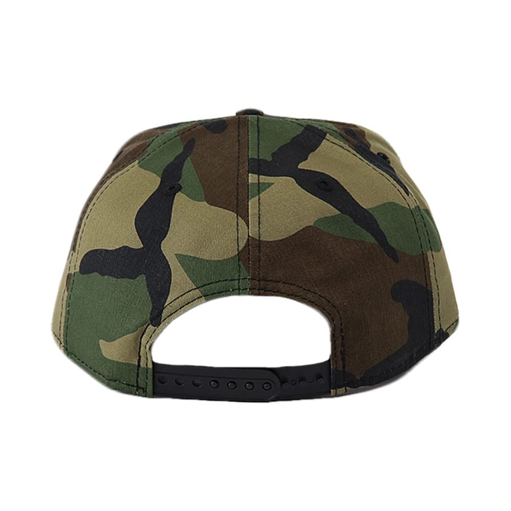 New Era Кепка 9FIFTY Однотонная Snapback Бейсболка Унисекс Камуфляж NE400
