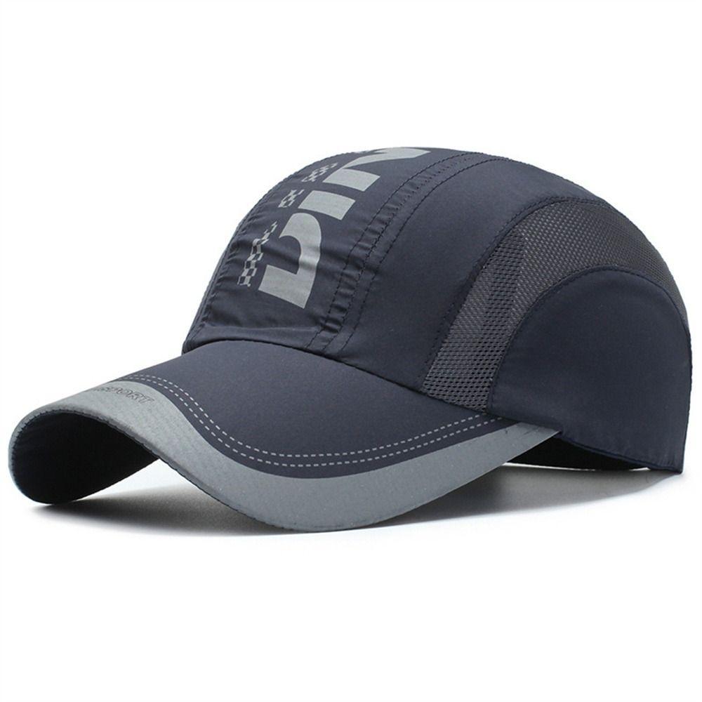 Breathable Quick Dry Cap Adjustable Truck Hat Summer Baseball Cap  Running