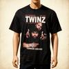 Новая футболка TWINZ с принтом Big Pun Fat Joe, хлопок, черная, все размеры, мужская женская