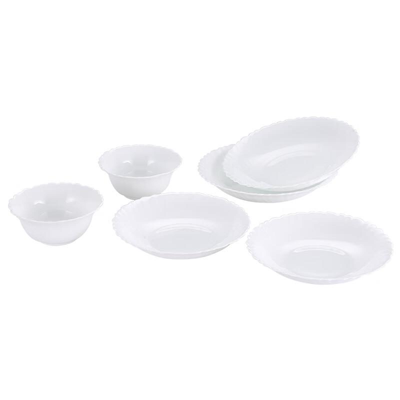 Corelle Brands Haoyu Series 6-Piece Ceramic Dinnerware Set