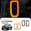 Для Ford Ranger 2024 2025 LHD RHD Рамки воздуховодов автомобиля Узор из углеродного волокна Аксессуары для интерьера