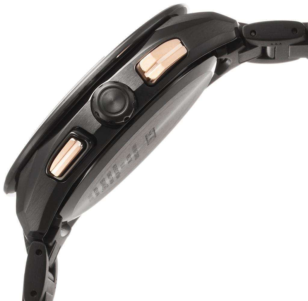 Brightz Solar Radio Sporty Line Black Dial Titanium Model Sapphire Glass SAGA263 Black [Seiko Watch] Carbon-like Men's