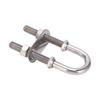 Marine U Shape Bolt Bow Eye 304 Stainless Steel Silver Rust Resistant Boat Yacht Hardware