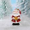 Funny Santa Claus Figurine Creative Miniature Sculpture Crafts Santa Claus Statue  New Year