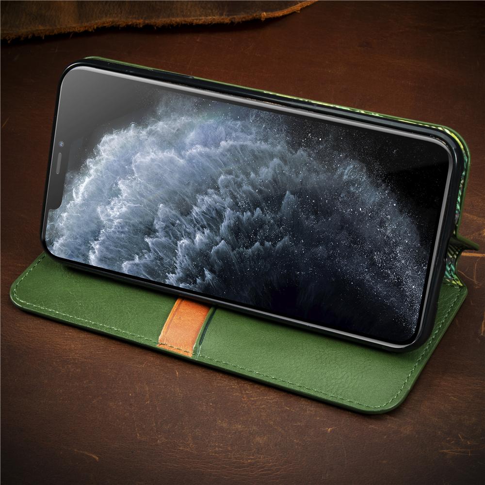 Magnet Leather Case For iPhone 12 11 Pro XS Max X XR 7 8 Plus SE 2020 Flip Book Case Cover For Apple iPhone 11 12 Pro Max Mini