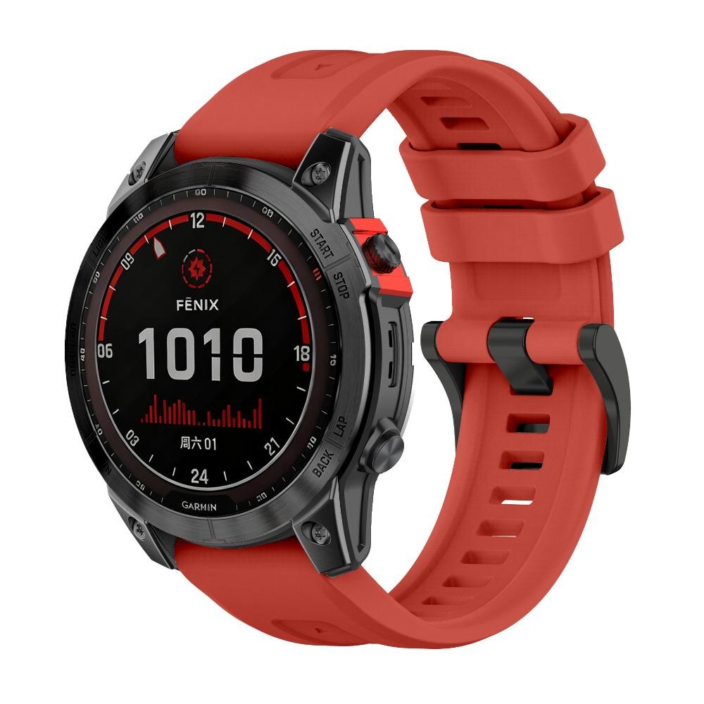 QuickFit 20mm 22mm 26mm Strap for Garmin Epix Gen 2 Silicone Band for Garmin Fenix 8 51mm 47mm 43mm 7 7X 5Plus 6XPro Enduro 2 Bracelet Watchband