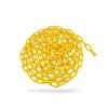 RegiProb Plastic Chain, 7m, Yellow, Parking Lot No Trespassing Chain, Lockable (7m)