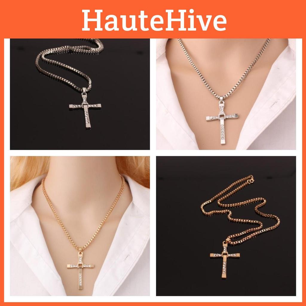 Форсаж 8 Крест Ожерелье Толедо Ожерелье