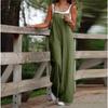 Must-have Casual Style for Vacation, Loose and Wide Leg Jumpsuit Design, Women's Jumpsuit, Overalls