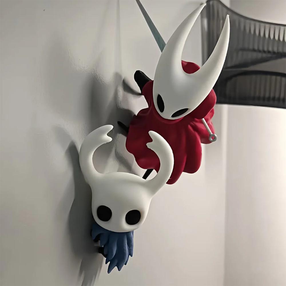 Игра Hollow Knight 2 Silksong Хорнет Магнит на холодильник 3D Фигурка-модель Магнитный декоративный модель Коллекция игрушек Подарок мальчику на день рождения