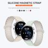18mm 20mm 22mm Magnetic Band for Samsung Galaxy Watch 7 6 5 4 40mm 44mm 5Pro 6Classic Silicone Strap for Huawei Watch GT5 GT5 Pro 46mm Xiaomi