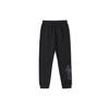 New MLB Base Logo Knitted Sweatpants Unisex Black 3ATPB0214-50BKS