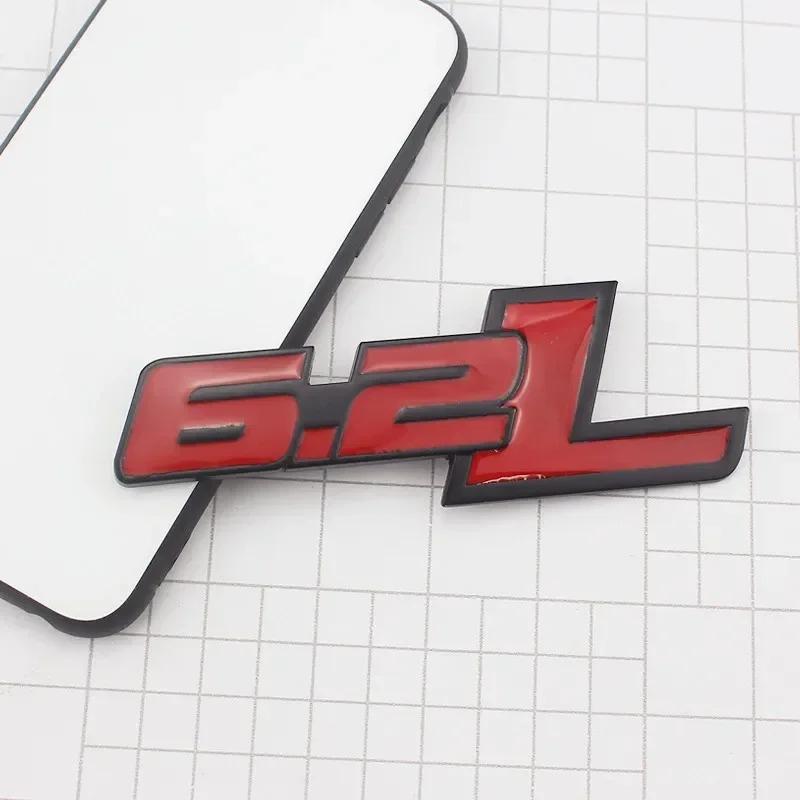 3D Metal 6.2L Logo Car Rear Boot Trunk Emblem Badge