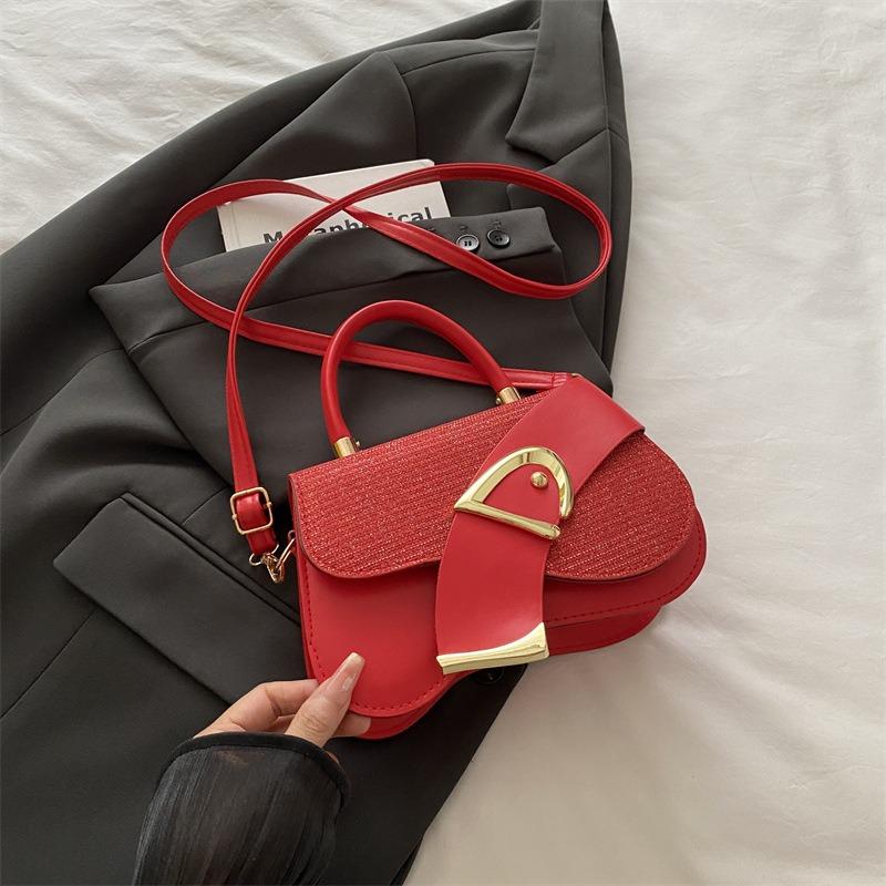 Fresh Casual Fashion Small Square Bag Women's Summer Versatile Commuter Shoulder Bag Fashion Messenger Bag