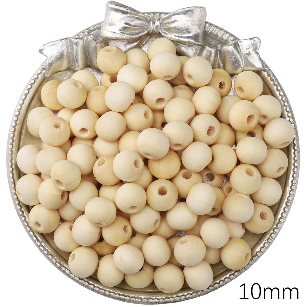 Натуральный Деревянный Тон Свободные Бусины для DIY Изготовления Ювелирных Изделий - Идеально подходят для Браслетов и Ожерелий