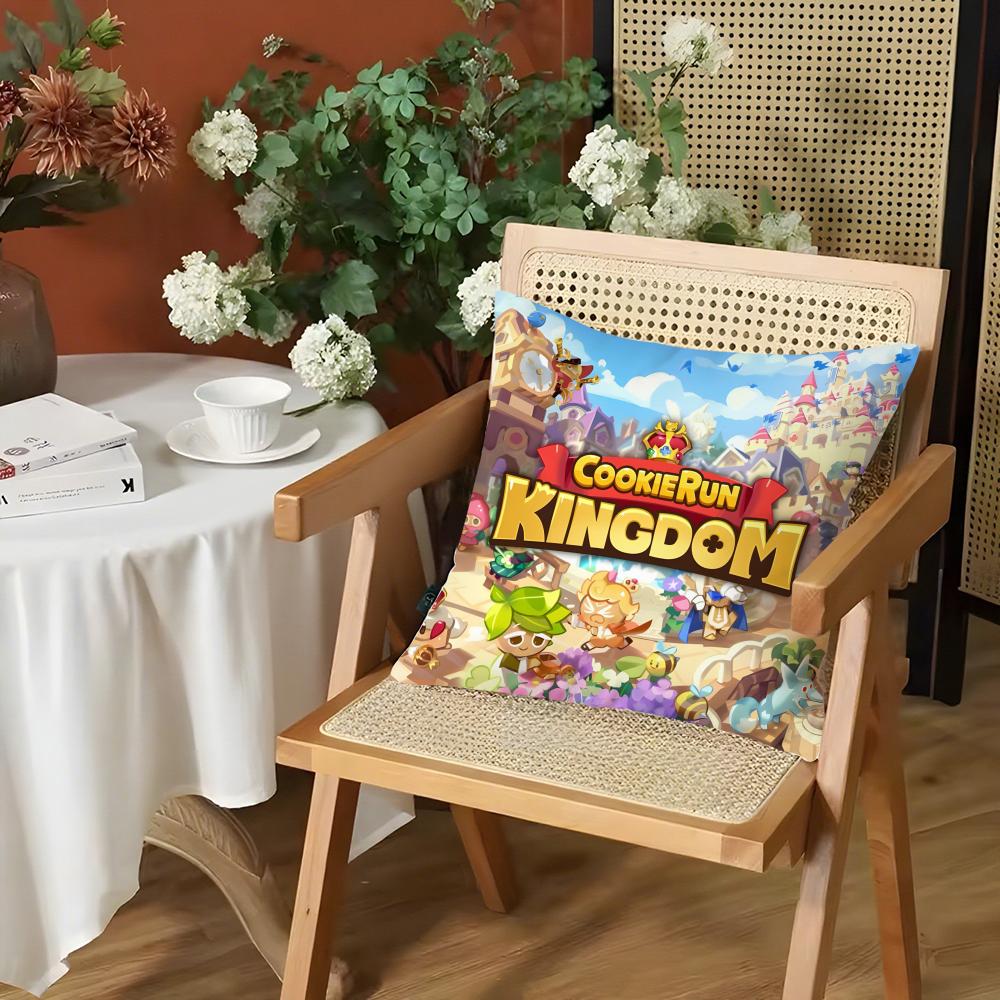 Горячая игра C-Cookie Run Kingdom Наволочка Декоративная наволочка для дивана в гостиной Простая домашняя легкая роскошь Печатная подушка