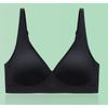 Summer Ultrathin Traceless Bra Shaped Deep V Sexy Mesh Breathable Fixed Cup Underwear