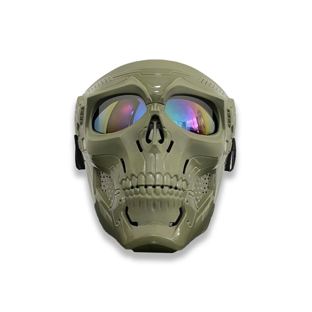 Новые очки для езды на мотоцикле Skull, ветрозащитные очки для езды, лыжные очки, ретро-маска, ветровое стекло для улицы, ветровое стекло для бездорожья