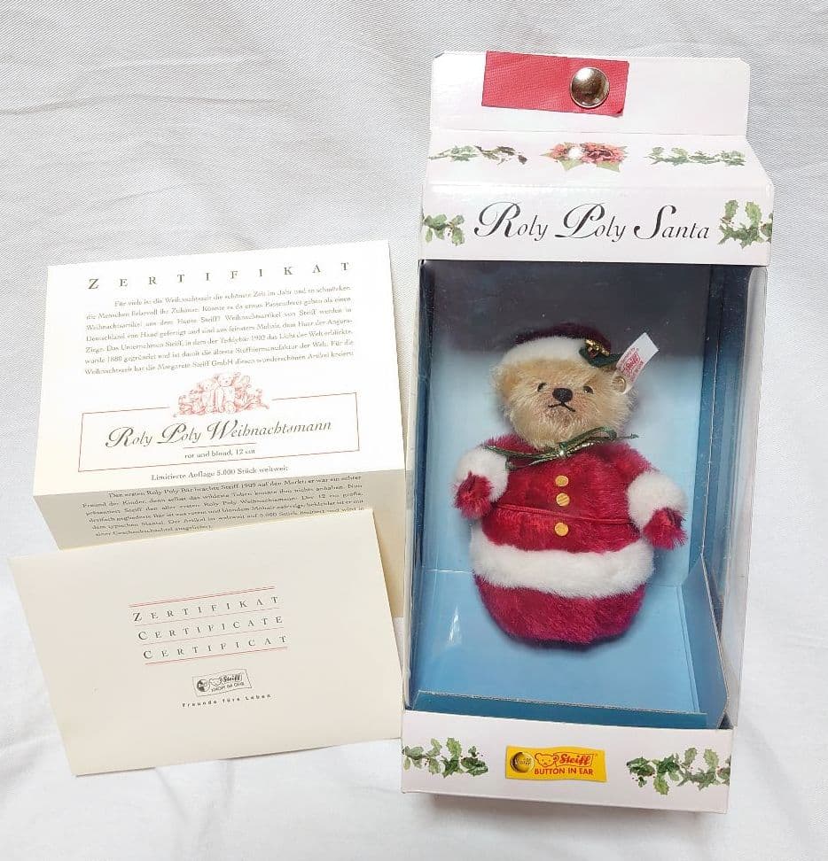 [Б/У] Плюшевый мишка Steiff