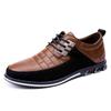 Men's Leather Shoes New Business Casual Soft-Soled Non-Slip Breathable All-Match Footwear Large Size 38-48